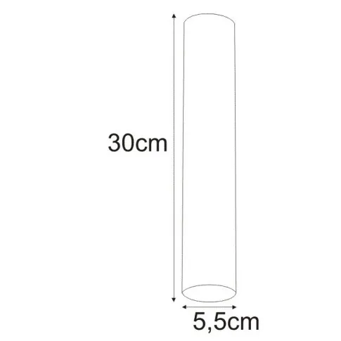 Rysunek z wymiarami plafonu A735-Amia