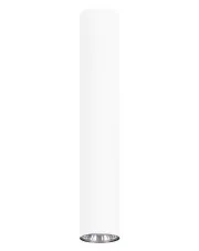 Biały minimalistyczny plafon tuba spot 30 cm - A735-Amia w sklepie Edinos.pl