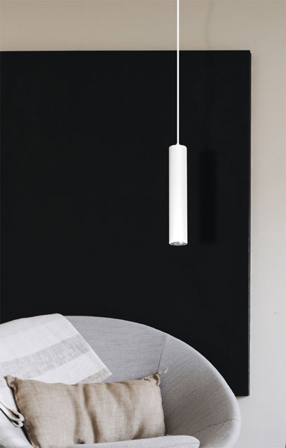 Biała lampa tuba nad wyspę A736-Rimo