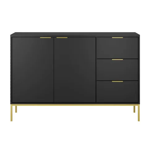Komoda Aurello 3X czarny