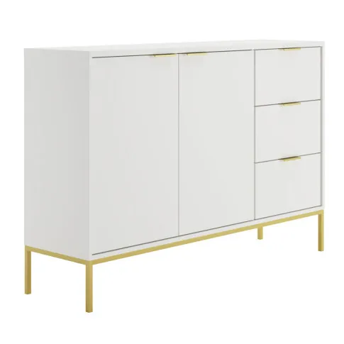 Biała komoda Aurello 3X