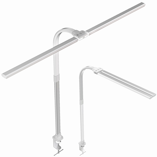 lampka biurkowa biała 007 