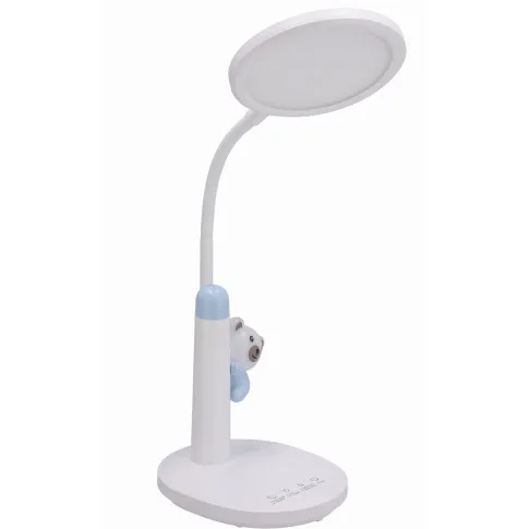 biała lampa z misiem dotykowa Nosi 008