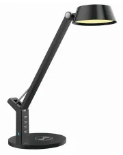 Nowoczesna dotykowa czarna lampka - Umano-M010 w sklepie Edinos.pl