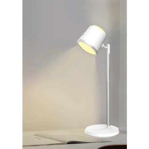 lampka biurkowa biała Gotimi M012
