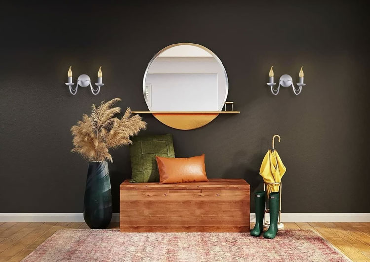 Biały kinkiet świecznik A758-Cadix