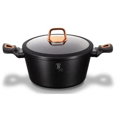 Fotografia Garnek z silikonowymi uchwytami na indukcję - Semot 16X z kategorii Przybory kuchenne