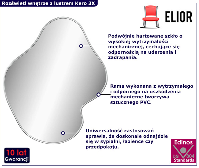 infografika lustra srebrnego Rabat 3X
