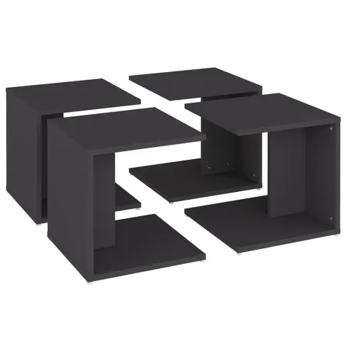 4 szare stoliki Aefis