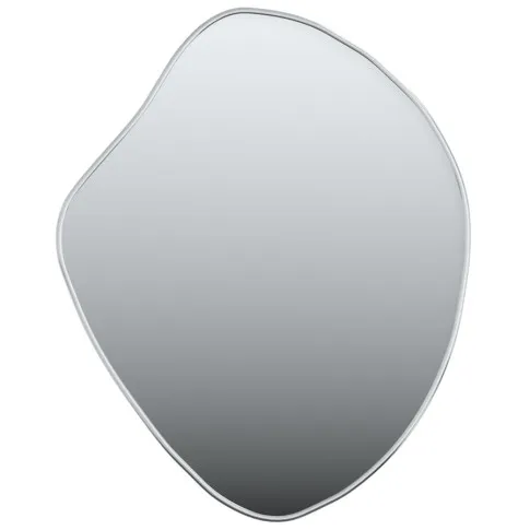 szare lustro wiszace Derisso 4X