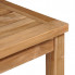 Siedzisko krzesła z zestawu drewnianych mebli ogrodowych Trina 4X