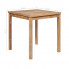 Wymiary stołu z zestawu drewnianych mebli ogrodowych Trina 4X
