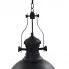 Szczegółowe zdjęcie nr 5 produktu Czarna industrialna lampa sufitowa - EX173-Delian