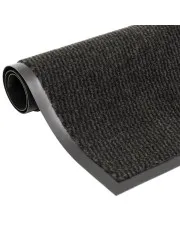 Czarna stylowa wycieraczka tuftowana 60x180 cm - Fadal 9X w sklepie Edinos.pl