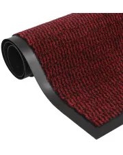 Czerwona elegancka wycieraczka 80x120 cm - Fadal 5X w sklepie Edinos.pl