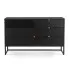 Czarna nowoczesna komoda Darvina