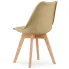 ciemnobezowe krzeslo plastikowe do kuchni asaba 3x