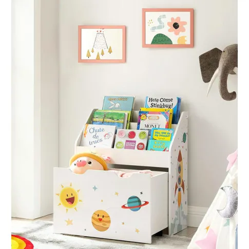 Pokój dziecięcy z wykorzystaniem regału Nini