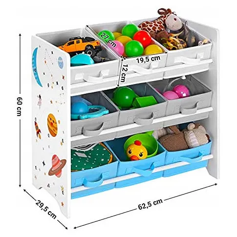 Wymiary regału na zabawki Lily