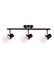 Nowoczesna listwa sufitowa ze szklanymi reflektorami - A778-Ariani w sklepie Edinos.pl