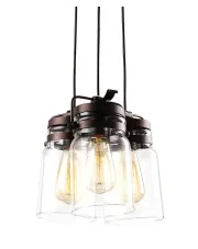 Regulowana lampa wisząca industrialna - A781-Gambi w sklepie Edinos.pl