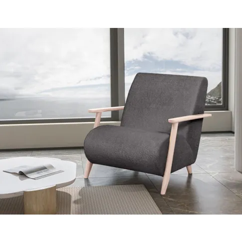 Salon z wykorzystaniem grafitowego fotela Kadion 3X