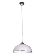 Biała lampa wisząca kuchenna - A790-Rosea w sklepie Edinos.pl