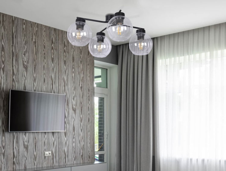 4-punktowa lampa sufitowa loft A797-Ifitri