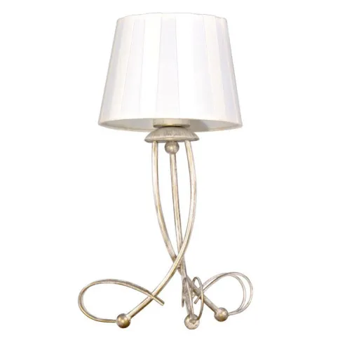 Abażurowa lampka stołowa w stylu retro A802-Evia