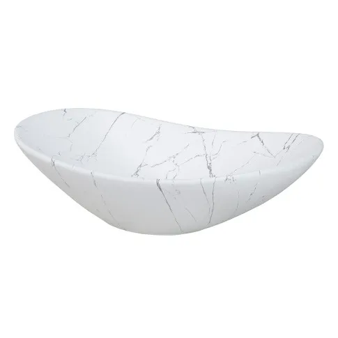 Biala umywalka na blat Serfes