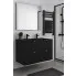 Wizualizacja szafki łazienkowej Aploni czarna