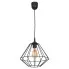 Pojedyncza czarna lampa wisząca - K563-Gane