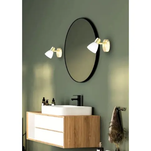 wizualizacja Złoty elegancki kinkiet - K568-Joti