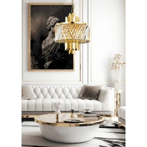 Fotografia Złoty kryształowy żyrandol - K572-Morgi z kategorii Żyrandole