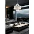 wizualizacja Lampa wisząca glamour chrom - K572-Queny