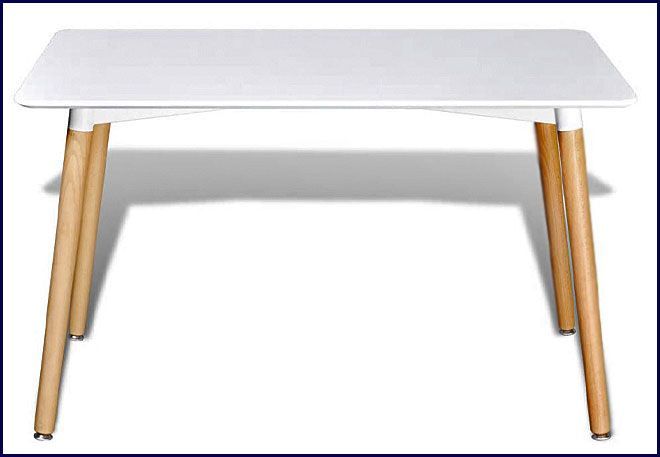 Minimalistyczny stół do salonu Merlin