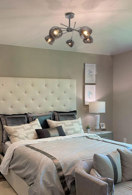 Loftowa lampa sufitowa reflektorowa 5-punktowa 806-Deza