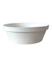Biała nowoczesna ceramiczna umywalka nablatowa - Mreya w sklepie Edinos.pl