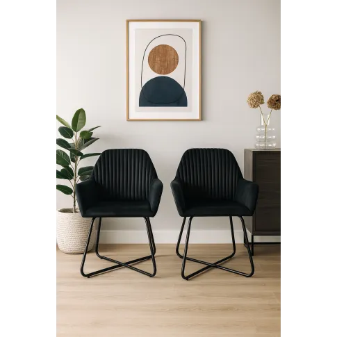 Wizualizacja zestawu krzeseł Uzi