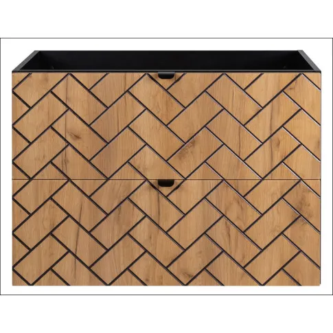 loftowa szafka pod umywalke w jodelke angielka dab craft zloty czarny nessia 5x