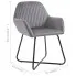 Wymiary szarego krzesła Lovigr