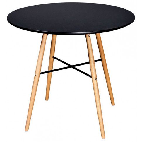Zdjęcie produktu Okrągły stół Bacoli - czarny.