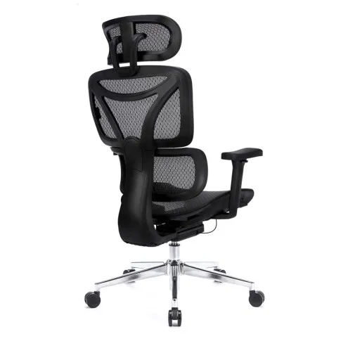 Ergonomiczny fotel Lufresi kolor czarny