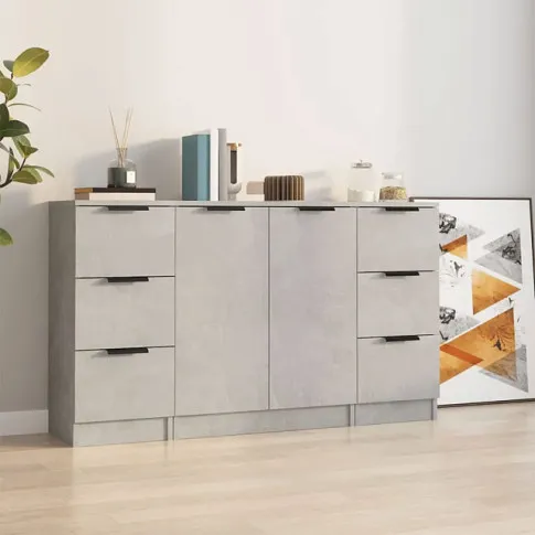 Aranżacja z użyciem komody Imex beton