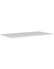 Biały gładki blat do łazienki 120 cm - Nessia 13X w sklepie Edinos.pl