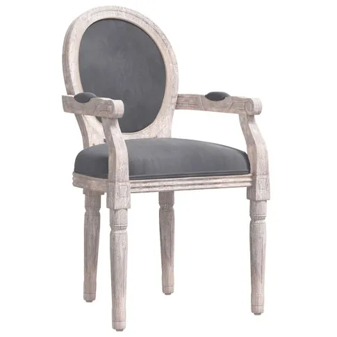 Krzesło tapicerowane w stylu ludwikowskim Pofegi 4X