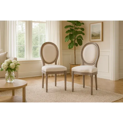 wizualizacja zestawu krzeseł Lidia