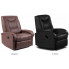 Zdjęcie fotel wypoczynkowy brązowy rozkładany Difter- sklep Edinos.pl