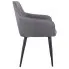 Krzesło z podłokietnikami Iferor kolor szary