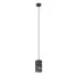 Czarna nowoczesna lampa D145-Zubro 3X